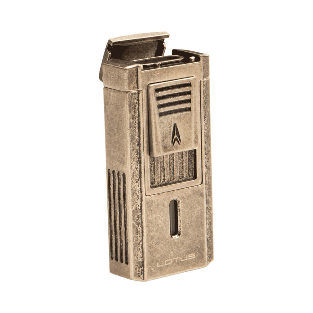 Duke Lighter w/ Pewter Serrated V-Cut, , jrcigars